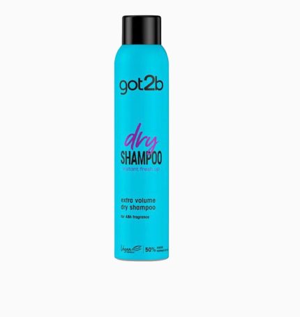 شامپو خشک گات تو بی آبی مدل حجم دهنده Got2b dry shampoo extra volume
