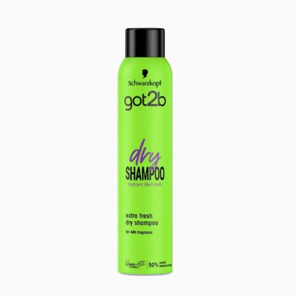 شامپو خشک گات تو بی سبز مدل فرش Got2b dry shampoo extra fresh