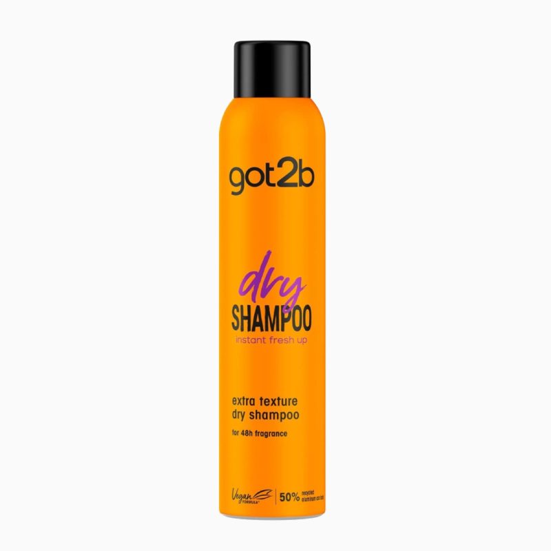 شامپو خشک گات تو بی نارنجی مدل تکسچر Got2b dry shampoo extra texture