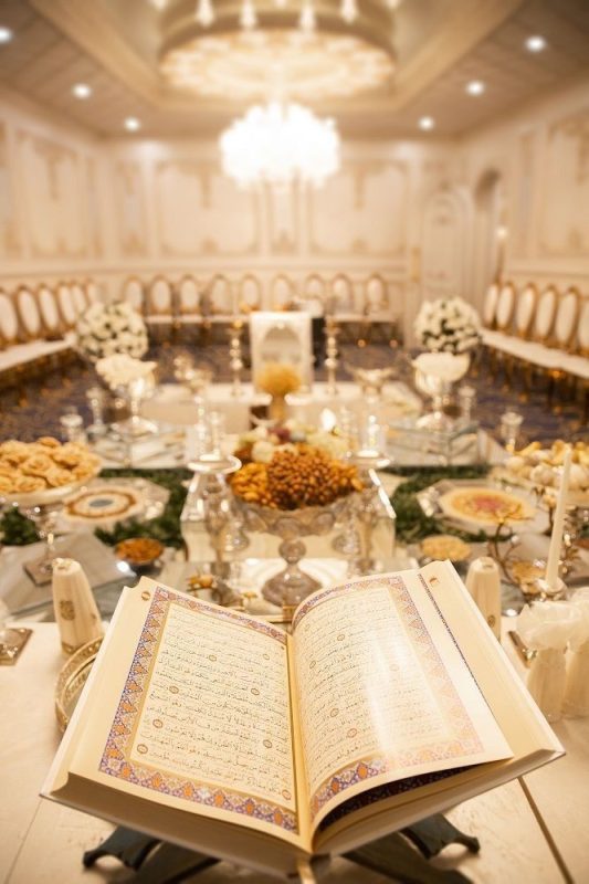 چیدمان سفره عقد