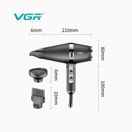 سشوار حرفه ای وی جی ار مدل V-451